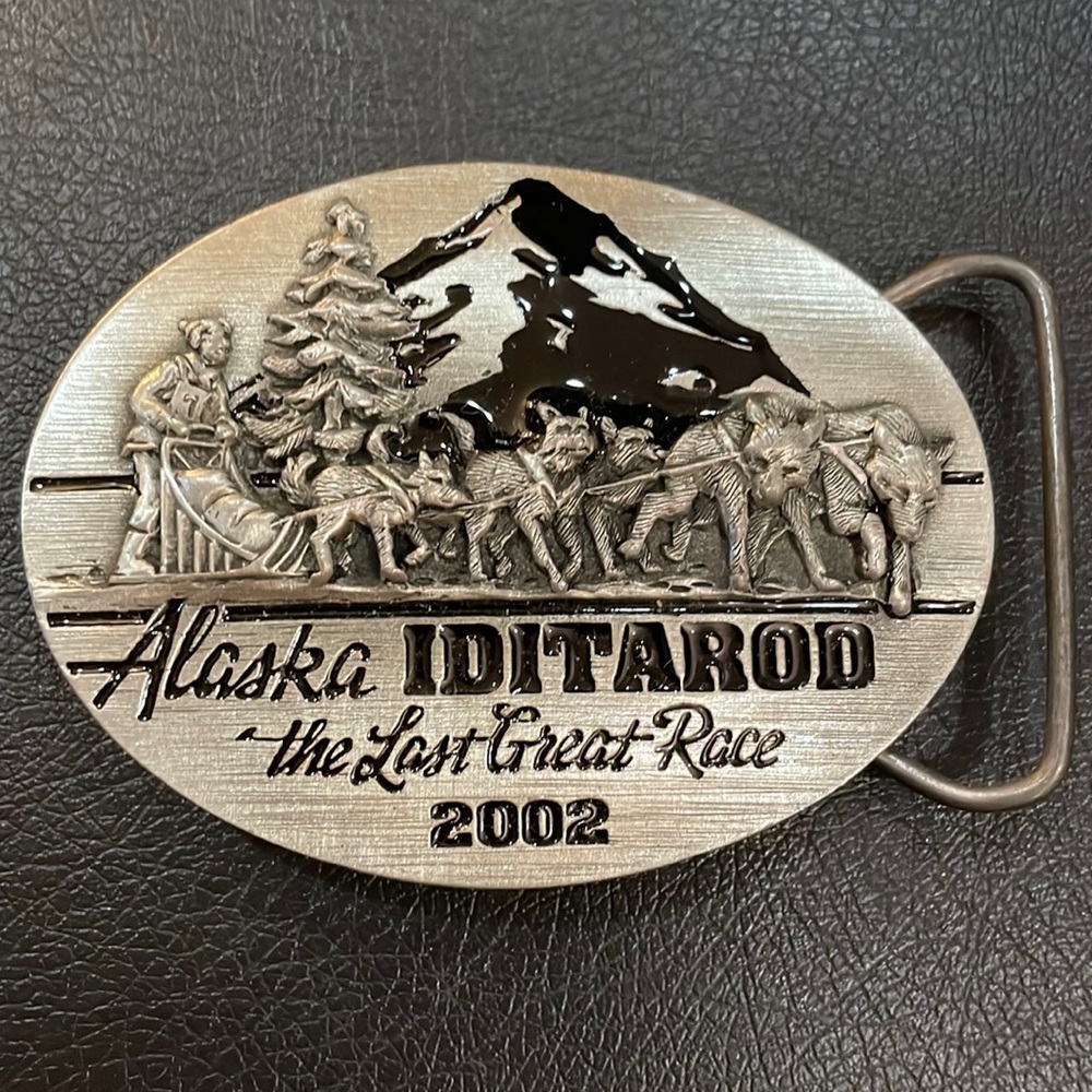 Belt buckle Iditarod